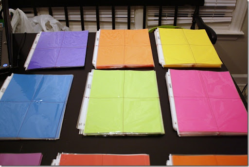 cul de sac chic coupon book with plastic sheet protector pages colorful images coupon