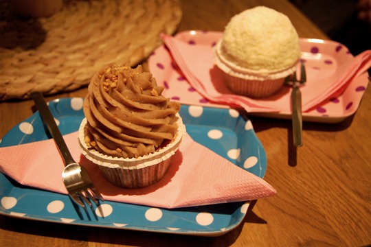 Cupcakes Wien, Maroni und Kokos Cupcakes