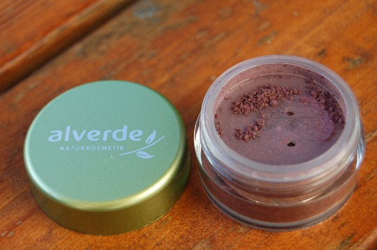 Alverde Minerallidschatten Aubergine