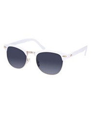 retro sunglass wht retro sunglass wht