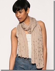 Asos Premium Holey Jersey sSarf Asos Premium Holey Jersey sSarf