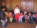 Escuela Dominical en Cashapampa