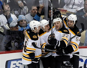 Shawn Thornton celebrates his goal
