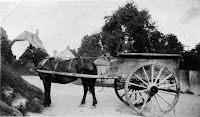 Ted Keep, Tommy and cart, Stream Road cross-roads