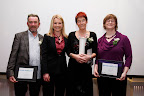 Frank Buckley for his work with Sports Against Racism Ireland in Dublin 4 (left), Ailbhe Smyth for her work with the National Lesbian and Gay Federation in Dublin 2 (centre) and Liz Powell, representing both herself and Rosaleen Molloy for their work with Mental Health Ireland in Dun Laoghaire, Co. Dublin (right) have been short listed for the Category of Campaigning and Awareness Raising.