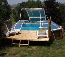 Abri de piscine hors sol Abri de piscine hors sol