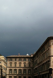 Tormenta en Roma