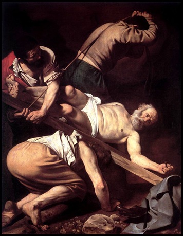 La crucificion de San Pedro
