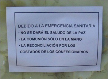 No comulgar