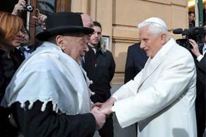 Benedicto XVI- Elio Toaff