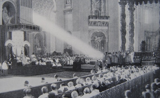 Rito Bizantino en la Basílica de San Pedro - Pío XI