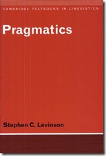 Stephen Levinson - Pragmatics Stephen Levinson - Pragmatics