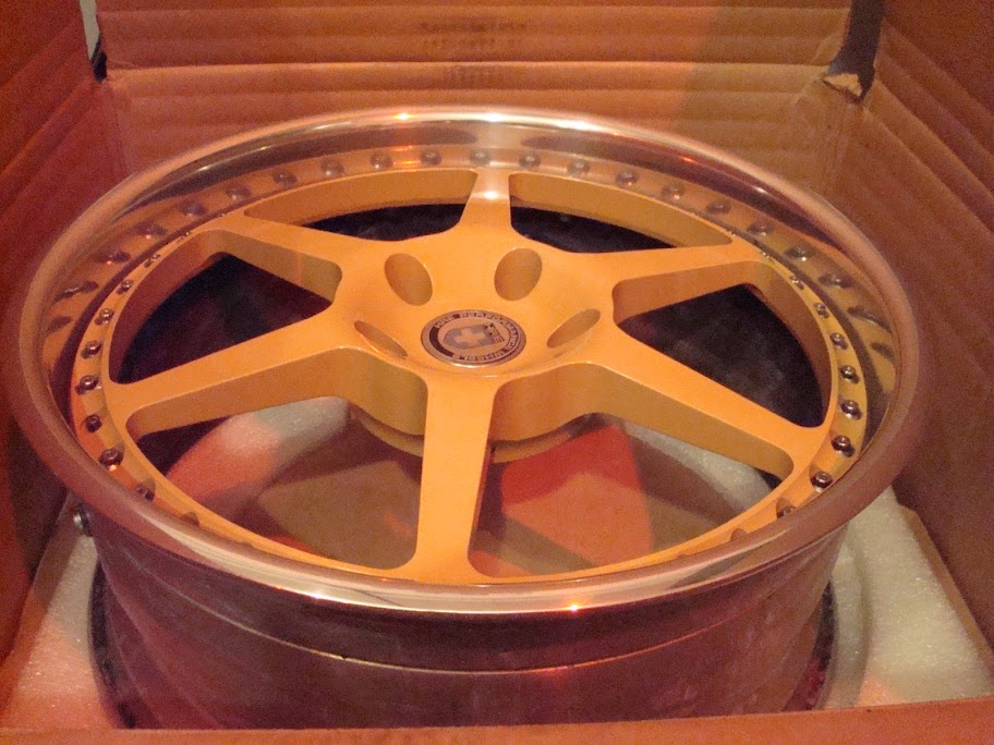 FS HRE 446r Custom Powder Coated Gold E46Fanatics