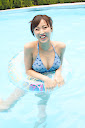 Minase Yashiro, Japanese Girl, Sexy Hot Blue Bikini