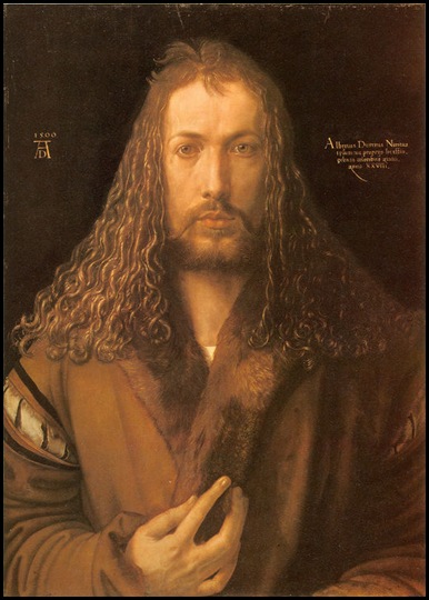Durero autorretrato 1500 Durero autorretrato 1500