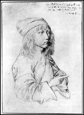 Durero Autorreatrto a los 14 años 1484 Durero Autorreatrto a los 14 años 1484