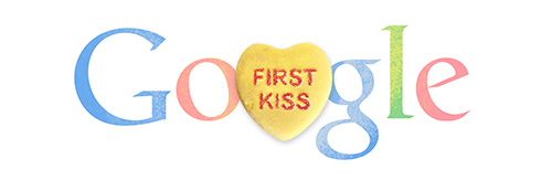 Google Doodle Valentine's Day 2014 (US)