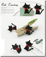 kitten earrings