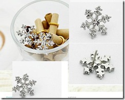 shiny snowflake