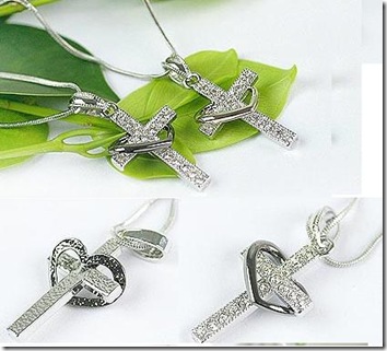 cross and heart