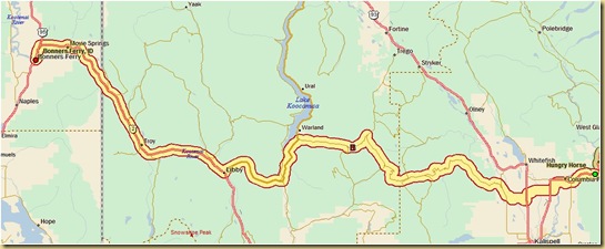 HH to Bonners Ferry