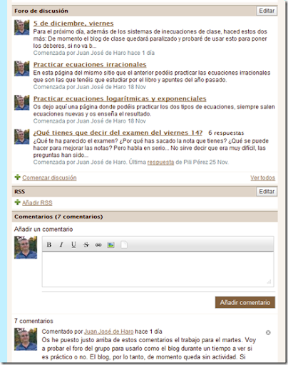foro de discusion