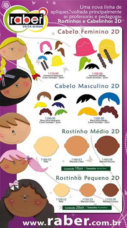Cabelo-e-rostinhos-2D Cabelo-e-rostinhos-2D