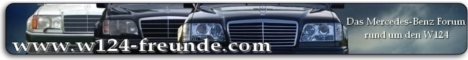 Das Mercedes-Benz Forum rund um die Baureihe W124