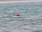 Bracing and reverse sweeping to turn and catch a ride. keithwikle.com