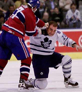 Shayne Corson vs Tie Domi