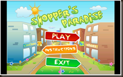 Android Game : Shopper’s Paradise