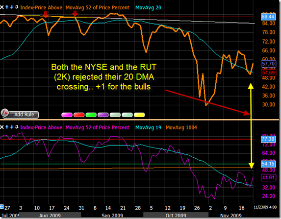 40 DMA % Index (11/23/2009)