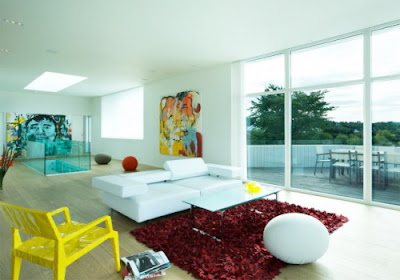 Fun%20Living%20Rooms Villa G, una casa minimalista en Noruega