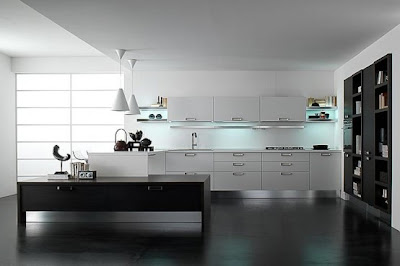 Inspiración: Cocinas en blanco y negro cocina%207 Inspiración: Cocinas en blanco y negro