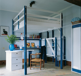 cama4 Trucos de decoración: camas en alto