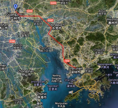 Bus from GZ to SZ (12/12)