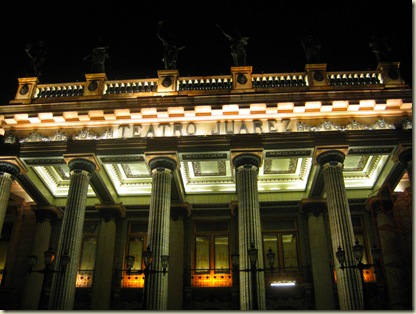 Teatro Juarez on Independence Day