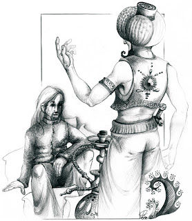 Katharina Theine: Illustrationen für Liebold, Norman: Der Kulturgeist. Und andere Dämonen. Königswinter 2008. ISBN 9783937330280