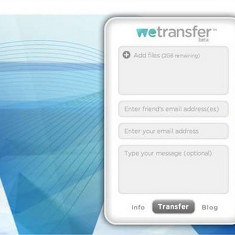 Wetransfer, comparte archivos de hasta 2 GB