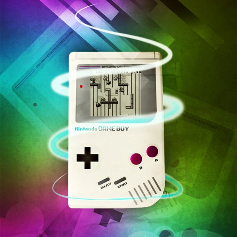 Crea un poster retro de GameBoy en Photoshop