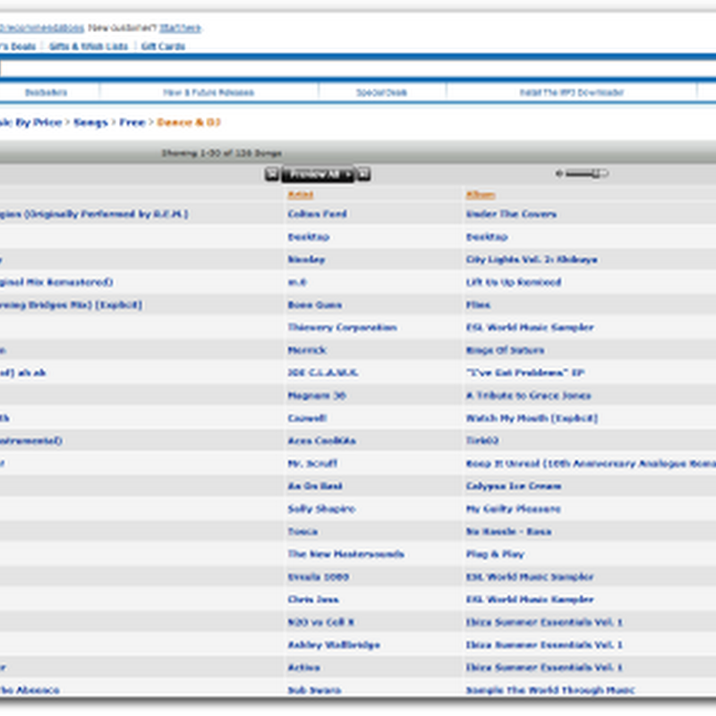 Amazon te regala 1270 canciones gratis