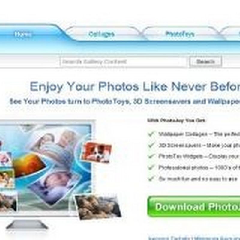 Crear wallpapers y screen savers con PhotoJoy