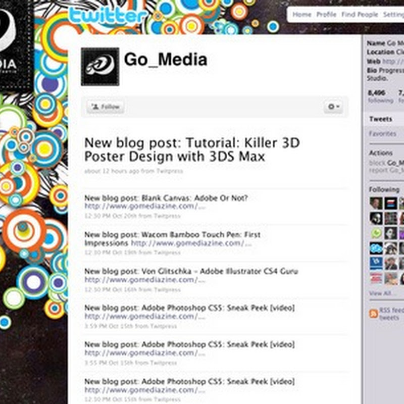 30 ejemplos de fondos para Twitter