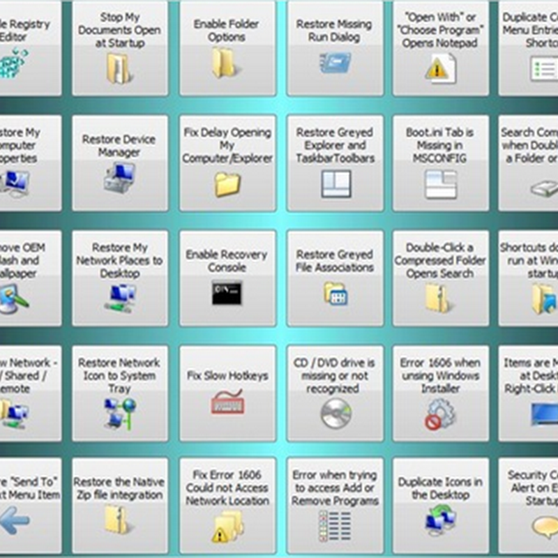 Repara problemas comunes en Windows XP