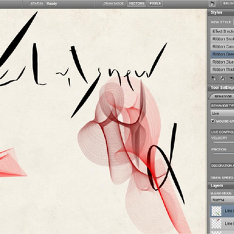LiveBrush, programa de dibujo hecho con Adobe Air