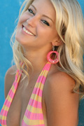 Next Door Models - Barbie in Stripped Bikini and Socks