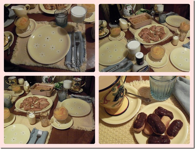 pink and yellow table 052-tile