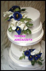 Boda con cascada de calas Boda con cascada de calas