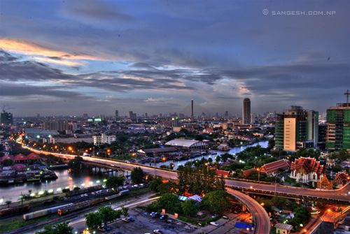 Thonburi Railway station Near Siriraj Hospital