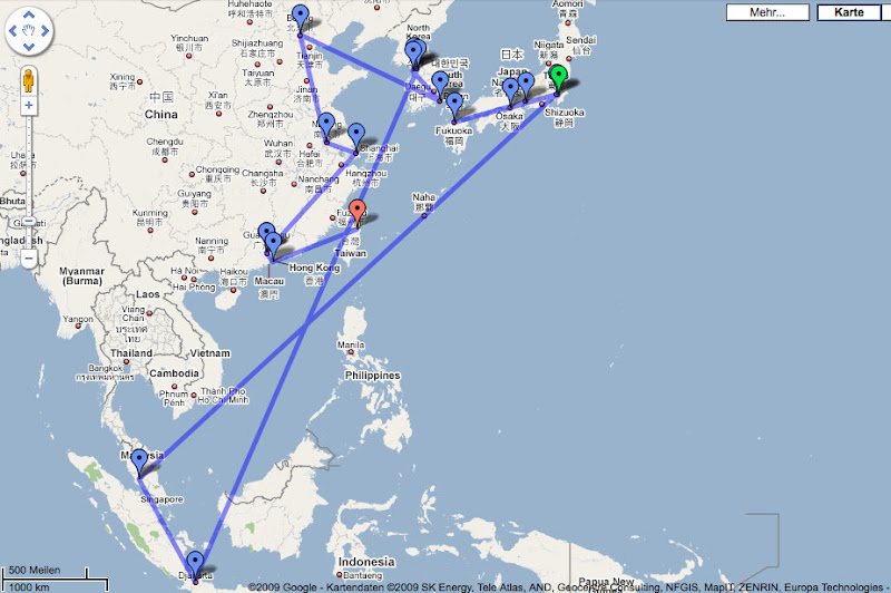 Tour Route